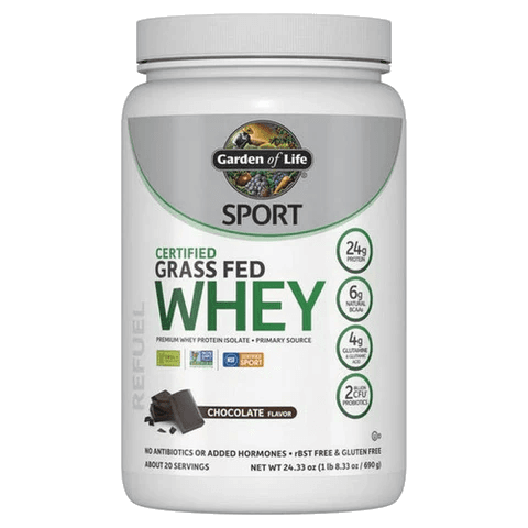 Garden of Life Sport Certified Grass Fed Clean Whey Protein Isolate product image