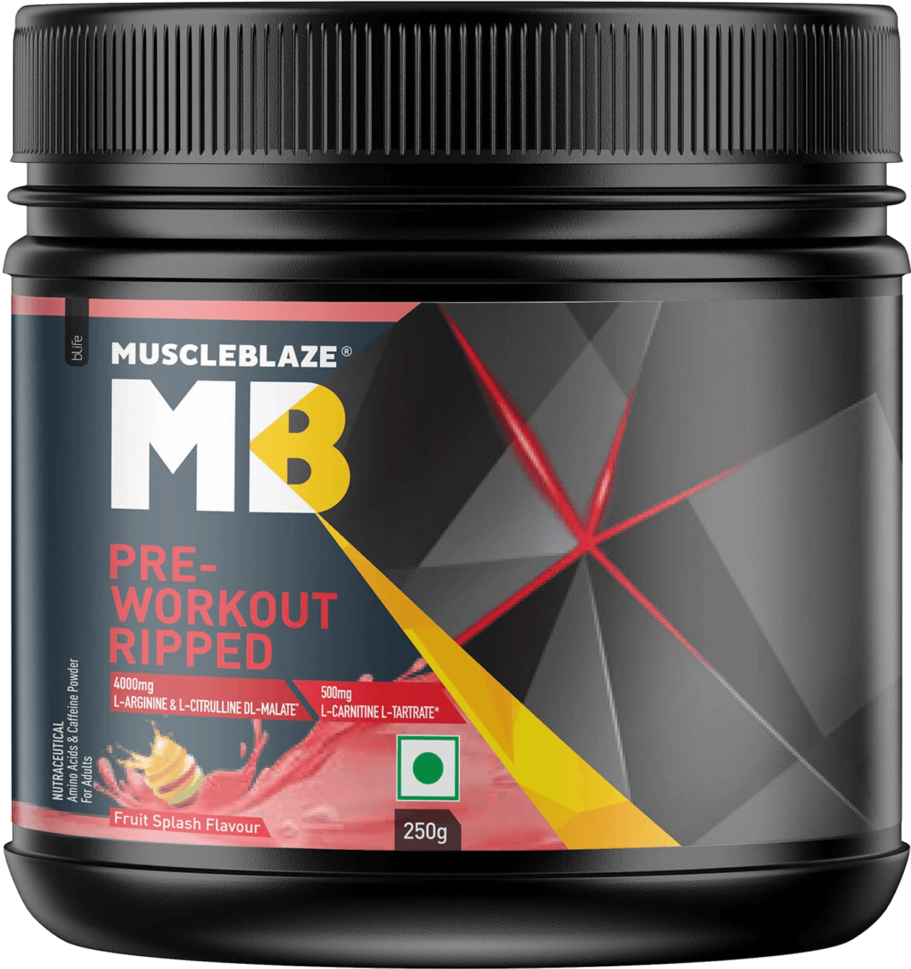MuscleBlaze Pre Workout Ripped product image