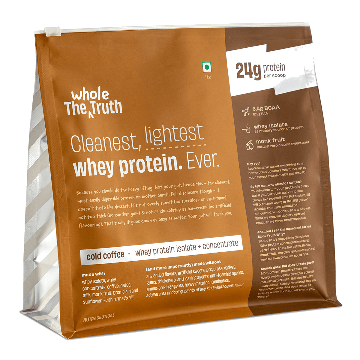 The Whole Truth Whey Protein Isolate + Concentrate Cold Coffee product image