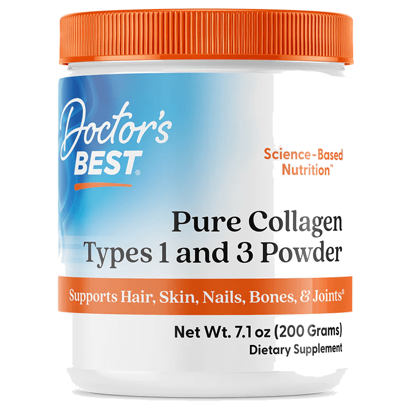 Doctor's Best Collagen Types 1 & 3 1000mg Tablets product image