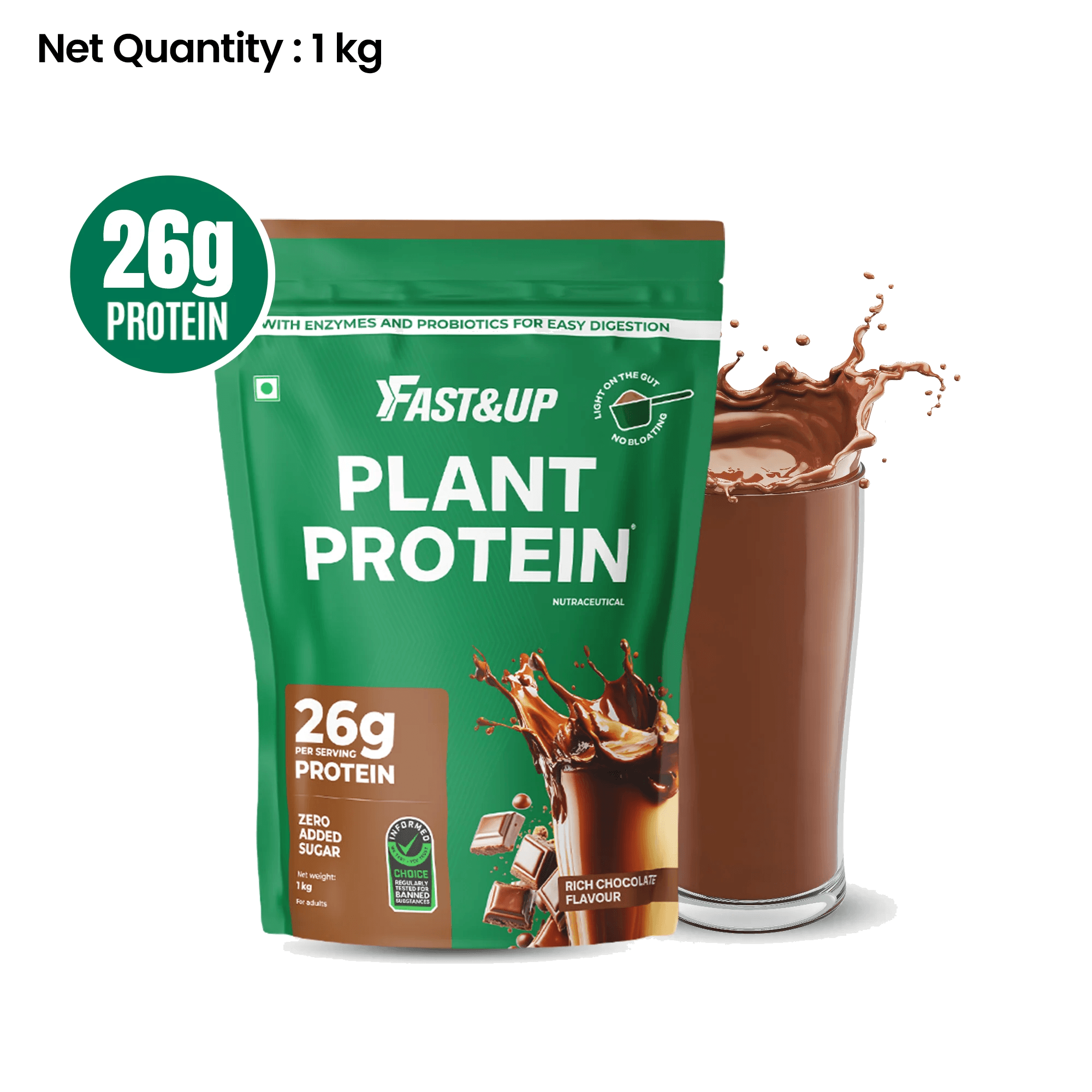 Fast&Up Plant Protein Powder product image