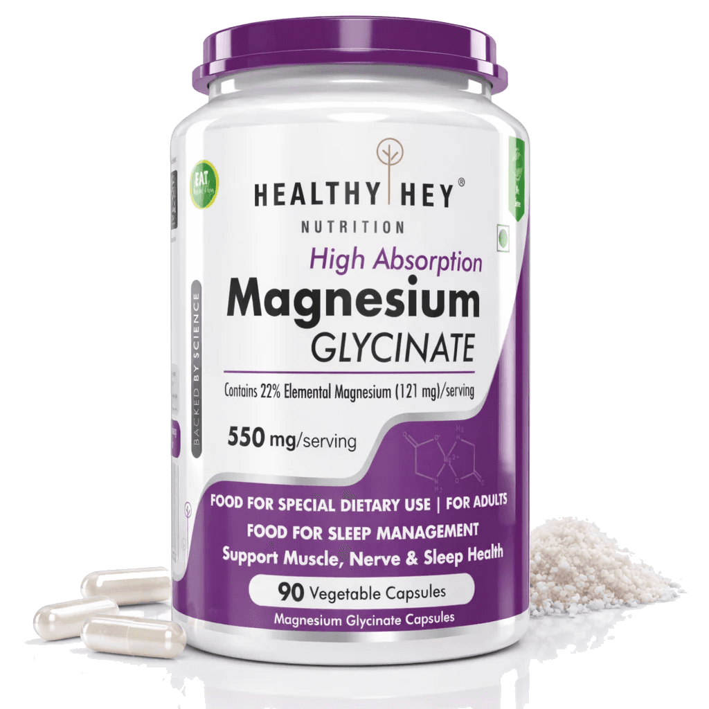 HealthyHey Nutrition Magnesium Glycinate Supplement product image